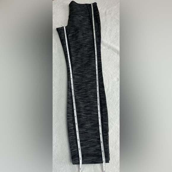 Athleta women’s small heathered black/gray Space Dye workout leggings - Picture 8 of 9